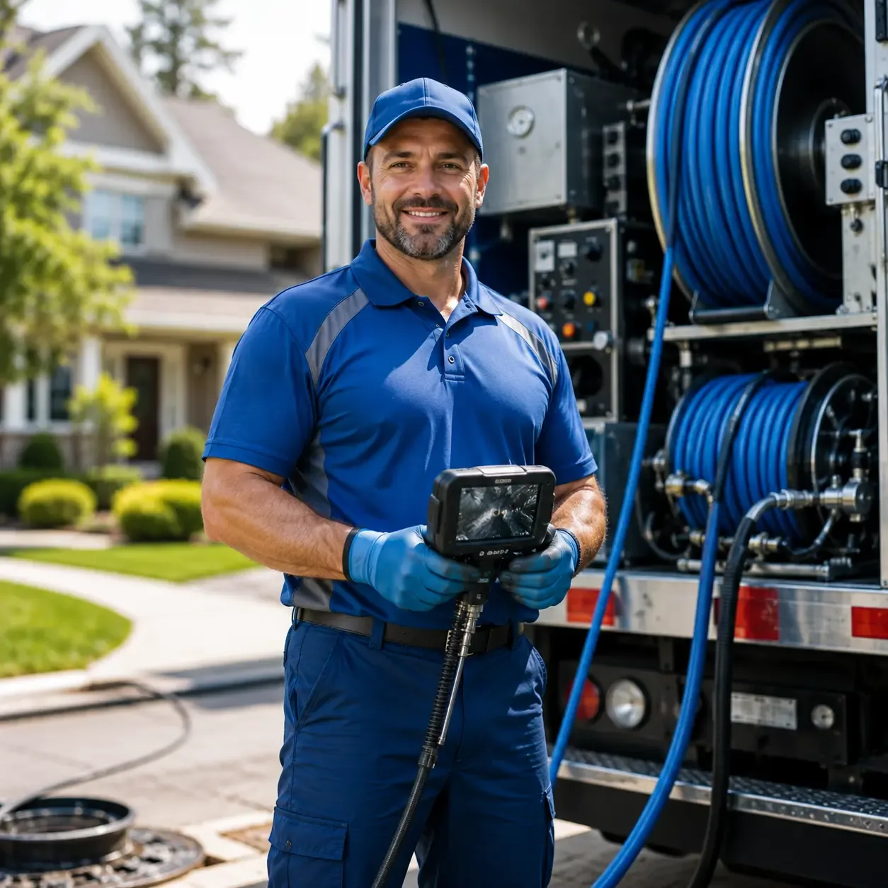 Local outdoor drain cleaning specialists in Whitelaw, WI